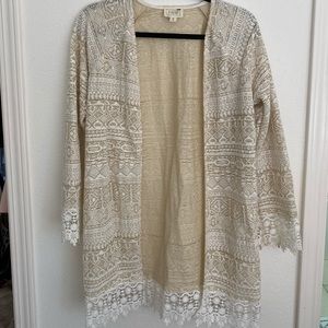 Pac Sun Boho Kimono Sweater